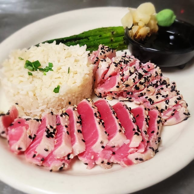 Seared Ahi Dinner.