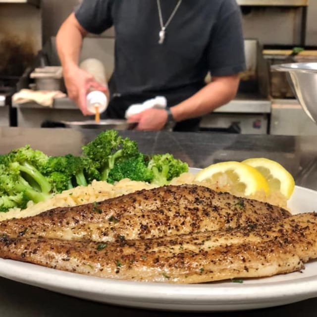 Lemon Pepper Grilled Fish.