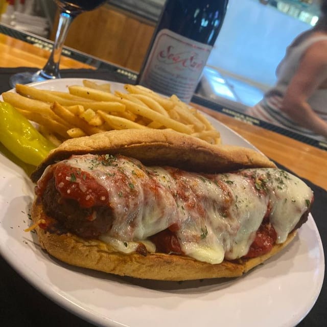 Meatball Sandwich.