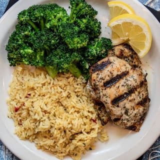 Grilled Chicken Dinner