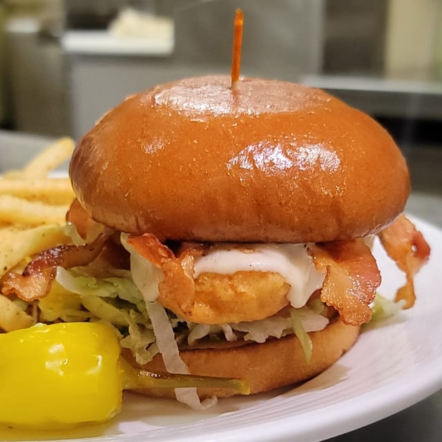 Chicken Bacon Ranch Sandwich.